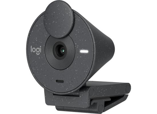 Logitech Brio 300 Full HD USB Webcam - Graphite